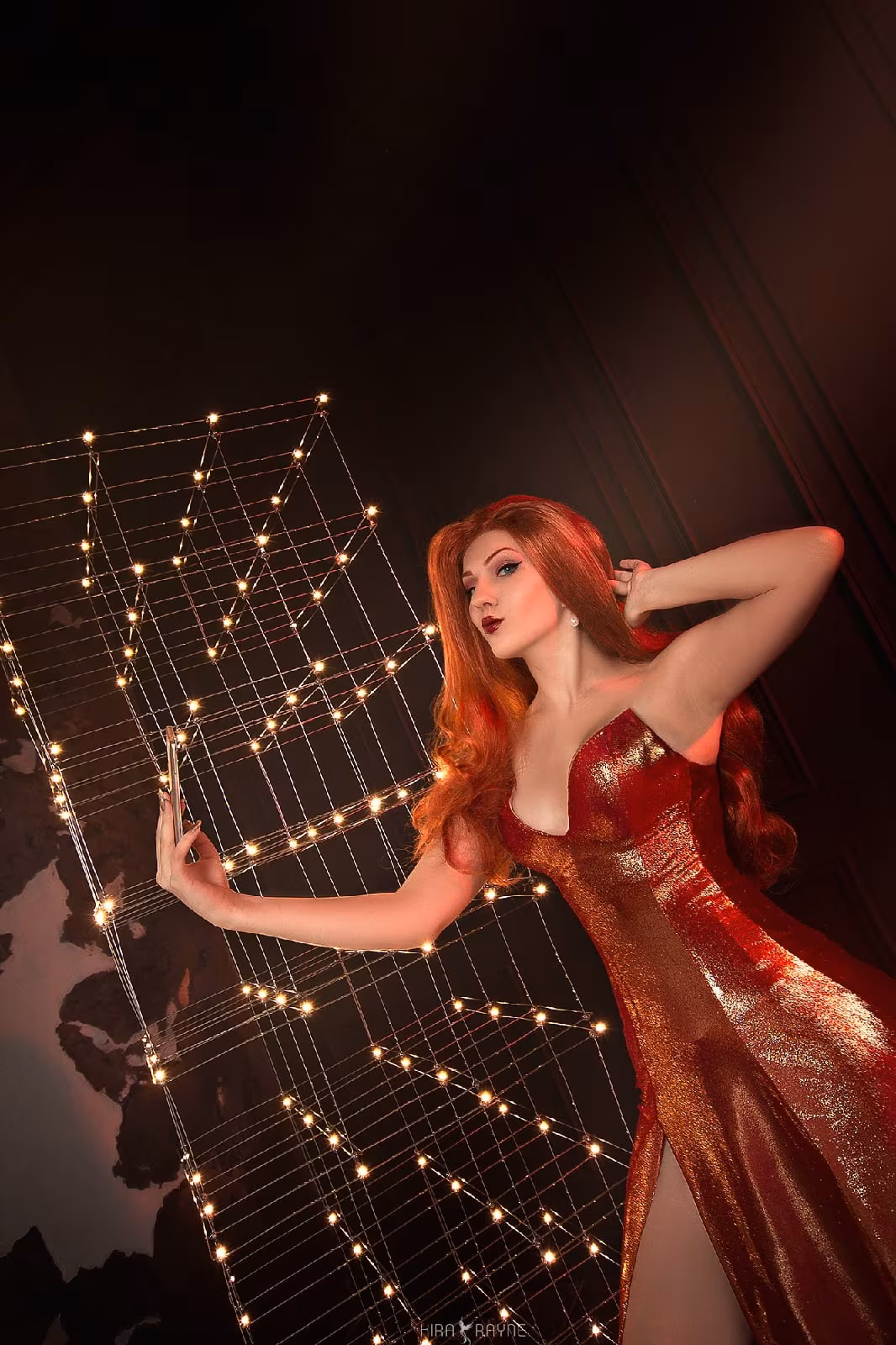 Tanyusha Varvarina Jessica Rabbit cosplay
