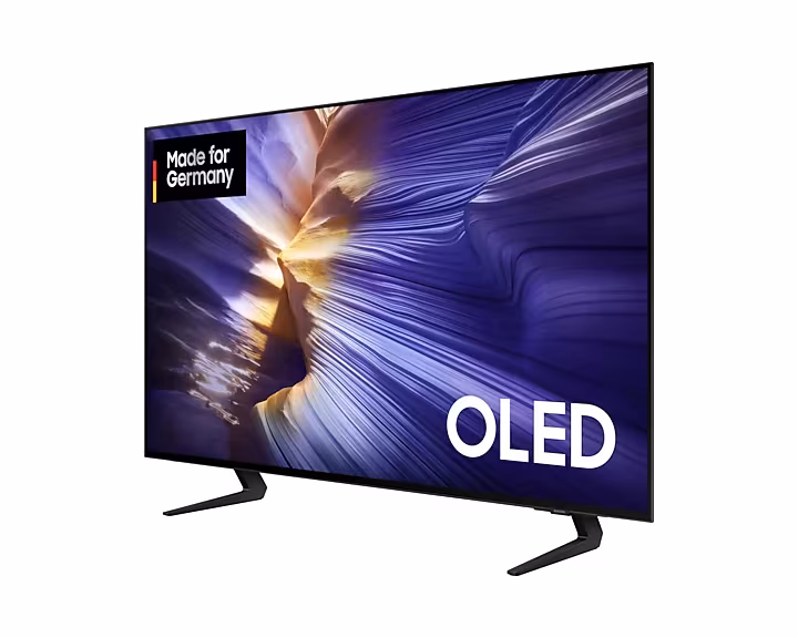 OLED TV with curved screen