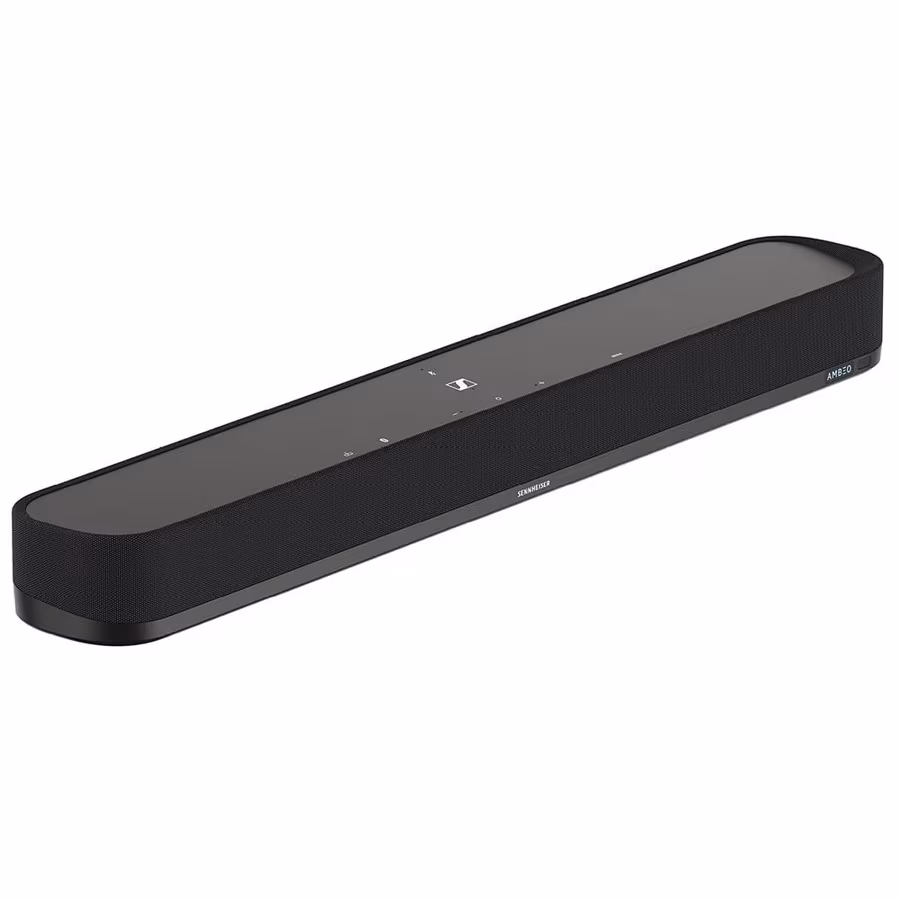 Sennheiser Ambeo soundbar with integrated speakers