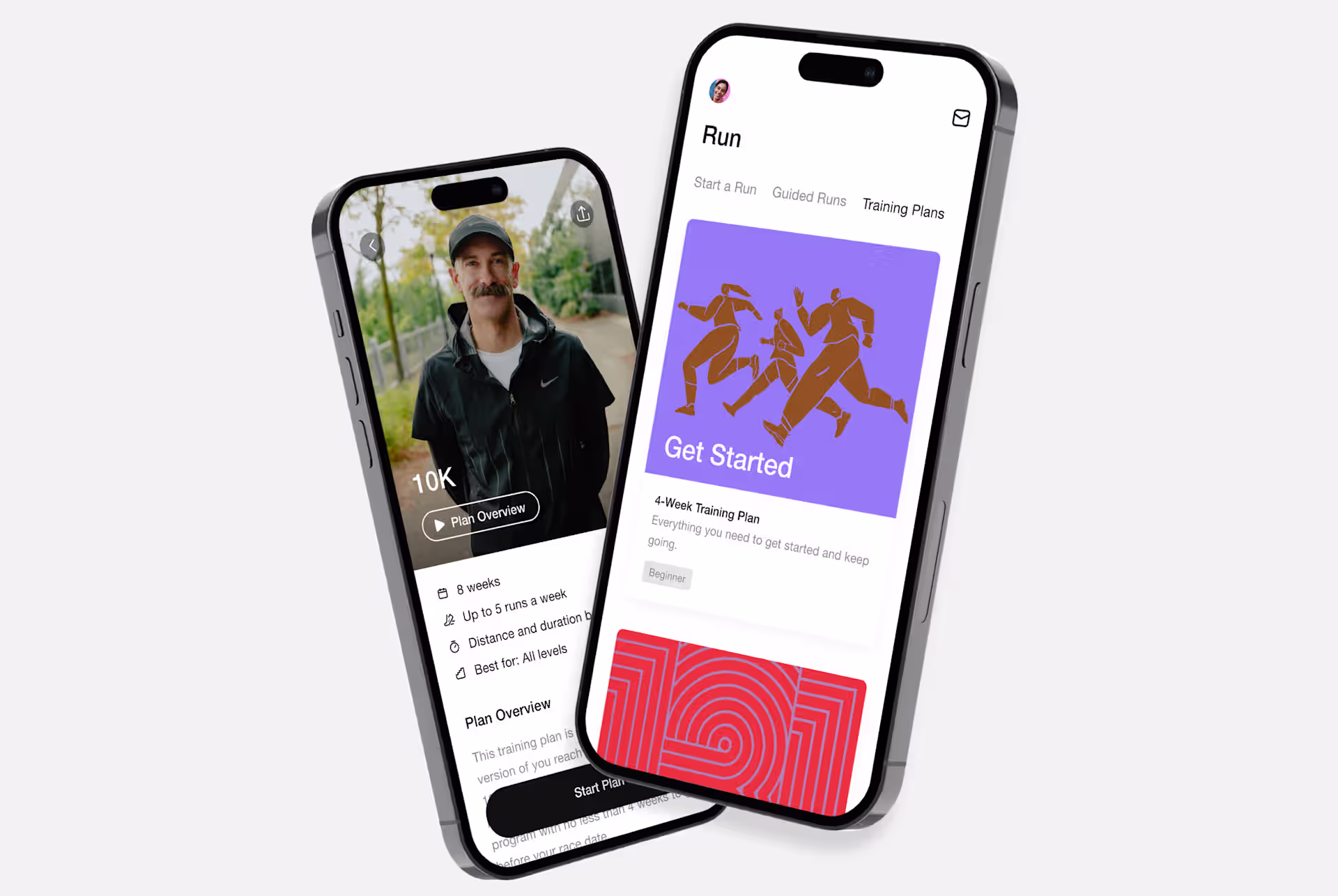 Nike Training Club app screenshot