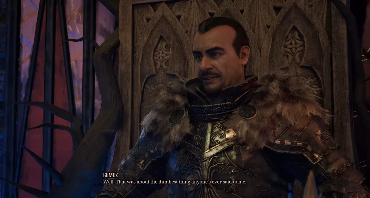 Guard confrontation in Gothic Remake