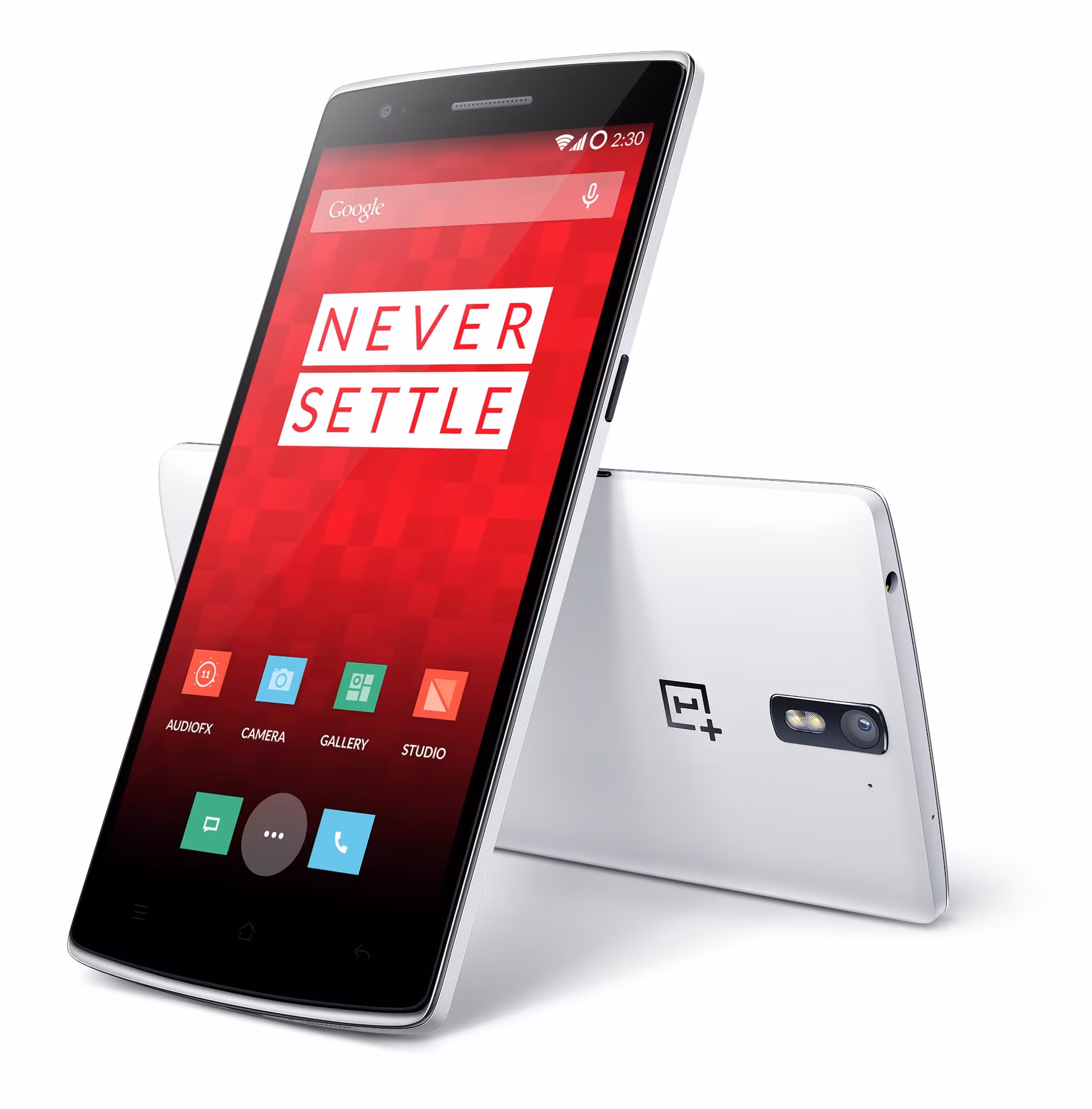 OnePlus smartphone screen and apps