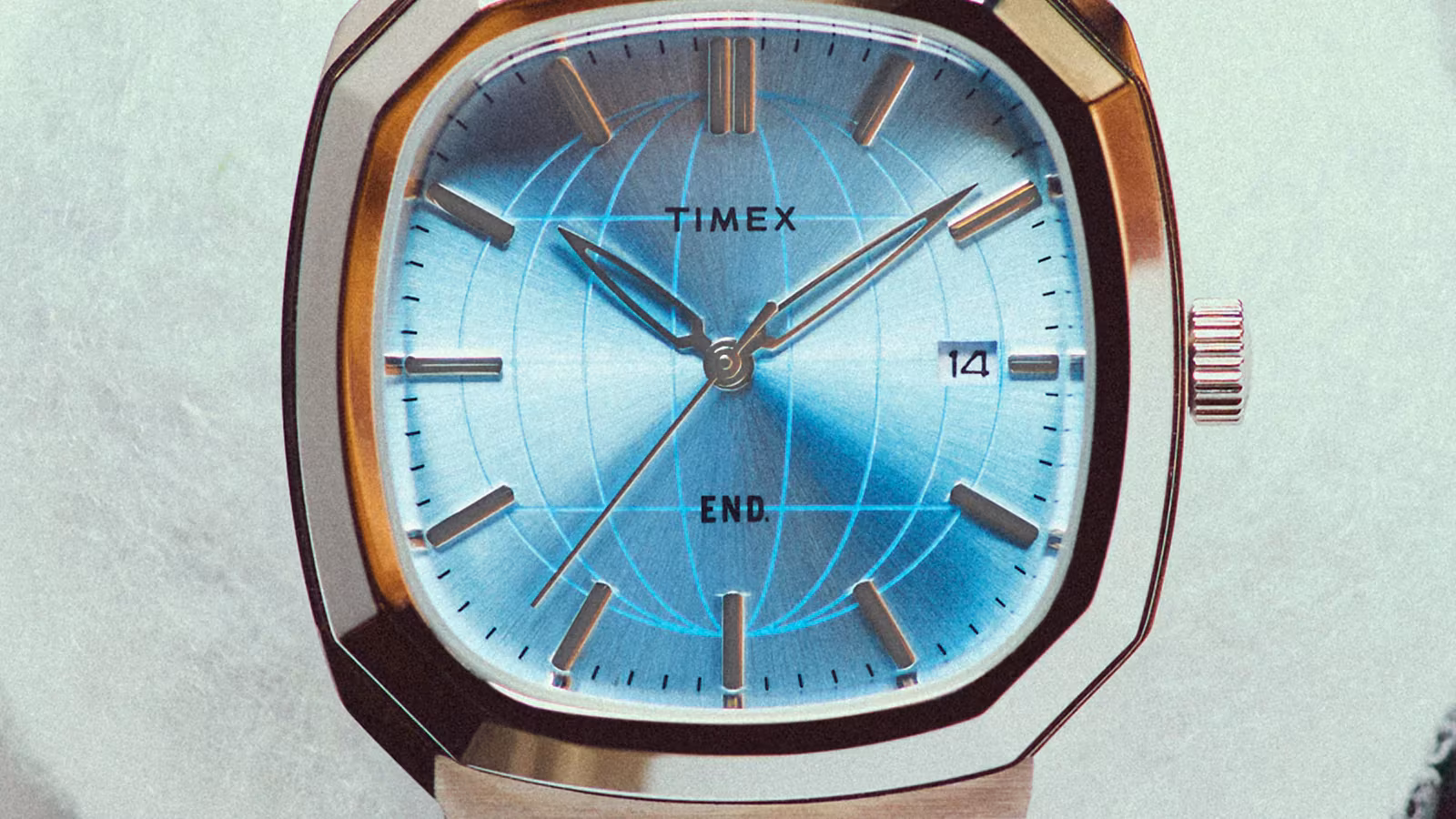 Timex 1981 Reissue with icy dial and 35mm case