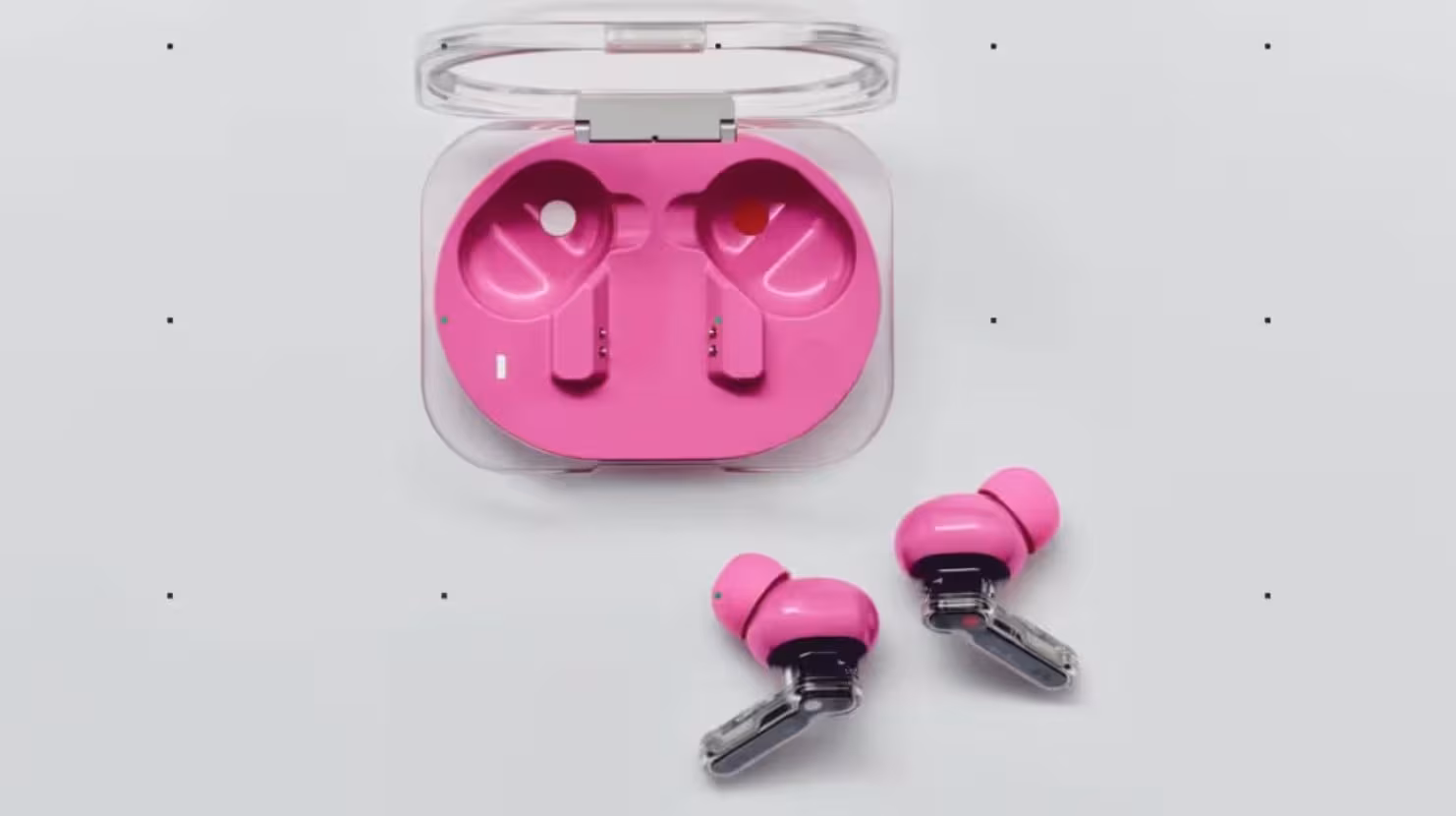 Nothing Ear 3a earbuds inside charging case