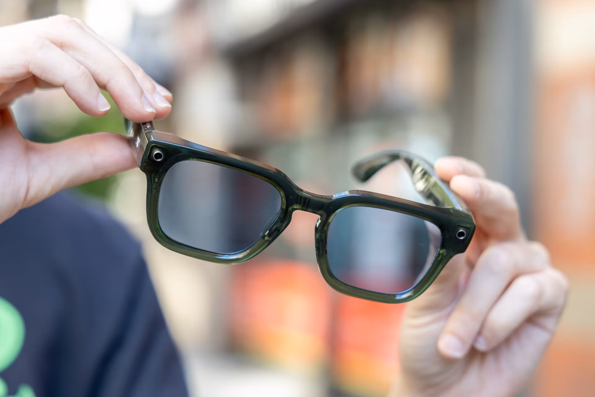 Meta smart glasses prototype Meta smart glasses prototype