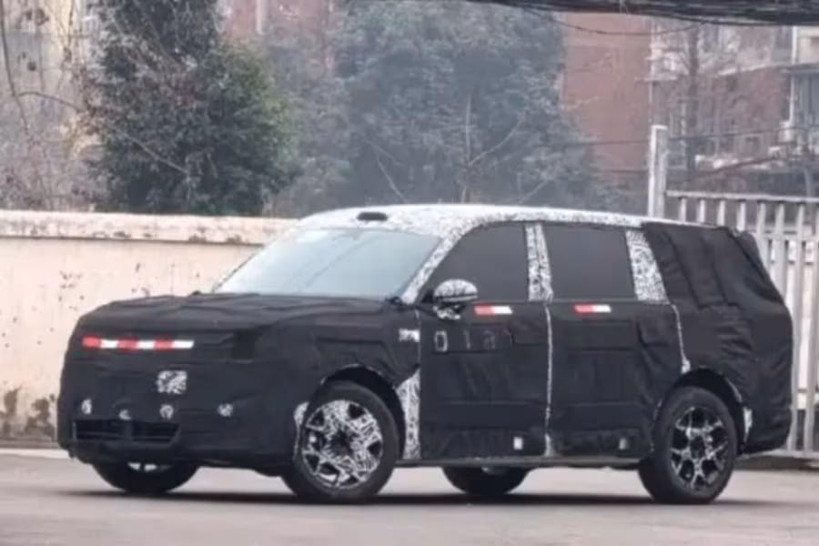 Camouflage автомобиль Xiaomi Sky Nomad тестовая версия